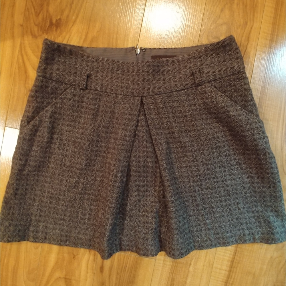 The Limited wool mini skirt
